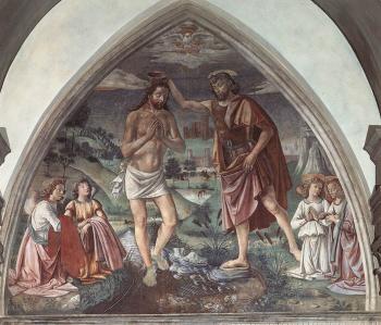 多梅尼科 基爾蘭達約 Baptism of Christ 多梅尼科 基爾蘭達約 Baptism of Christ